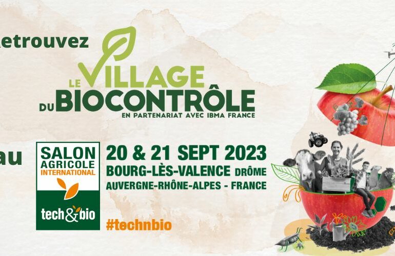 Le Village du Biocontrôle au Tech&Bio 2023 !